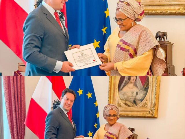 Alli congratulates Florence Ajimobi on diplomatic milestone in Austria