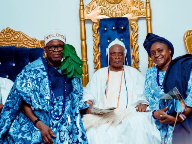 Oyo APC Candidate, Alli congratulates Sanusi on Elevation as Gbonka Olubadan.