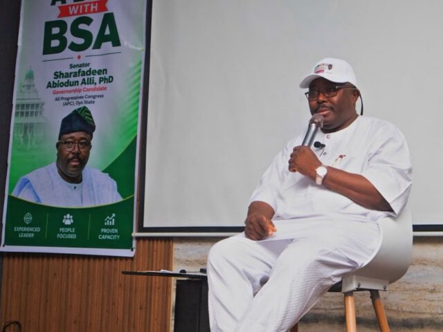 Oyo 2027: Senator Alli Unveils Governance Blueprint, Pledges LG Autonomy, Welfare Reforms.