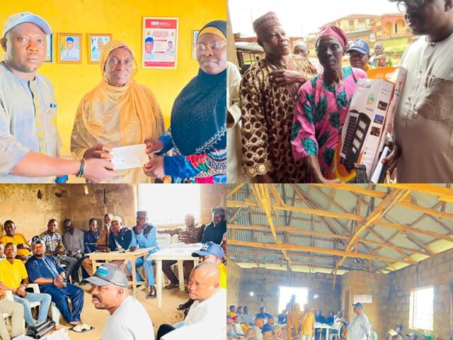 He Speaks and Delivers”: Joy Erupts in Onikainkain–Asanmajana Communities as Akinyele Council Boss, Hon. Akinwole Akinleye wins Hearts with Fulfilment of Electrification Promise, Donates Solar Lights