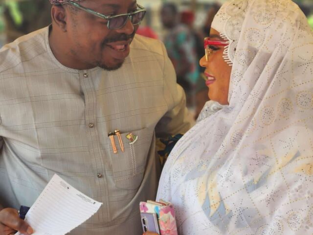 Hon. Akinwole Akinleye Felicitates Governor Makinde’s Aide, Ramota Dabo (RAD) at Birthday Celebration